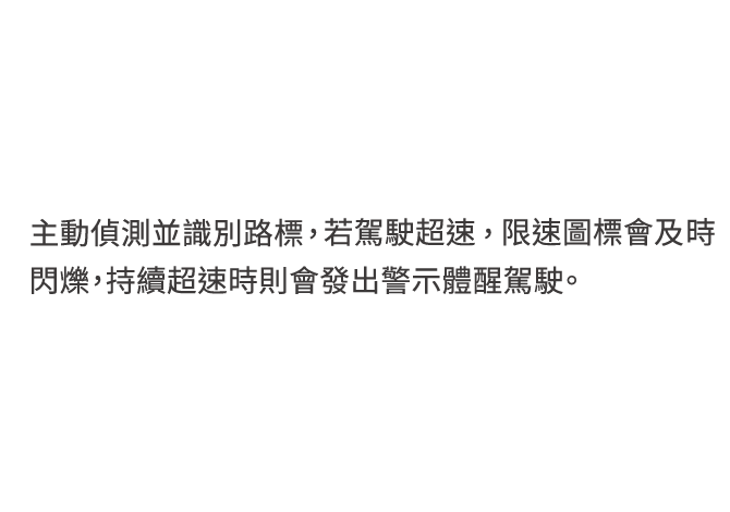 TSR交通標誌識別