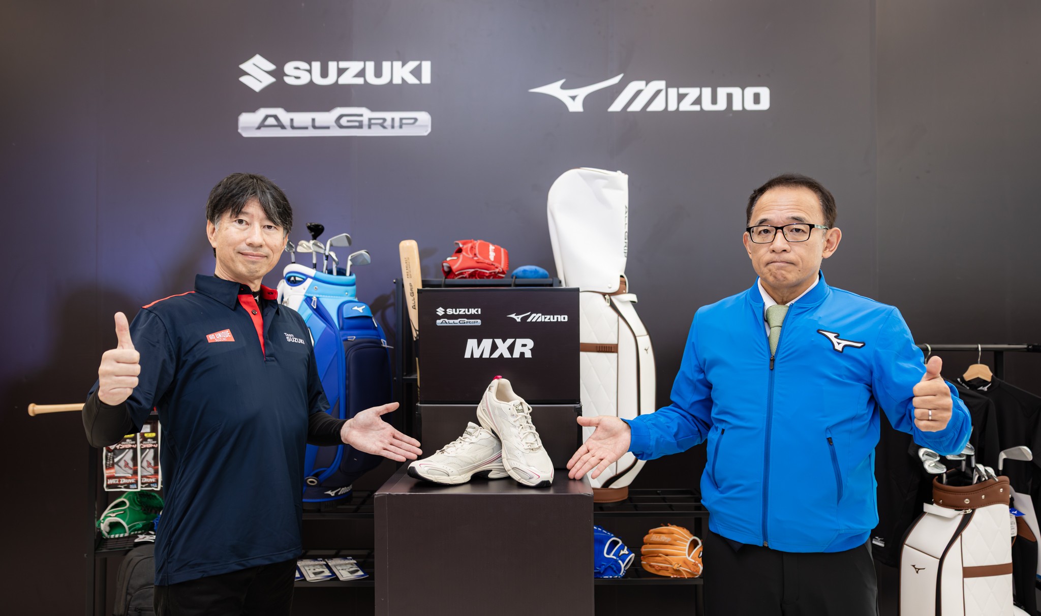SUZUKI ALLGRIP與MIZUNO跨界合作